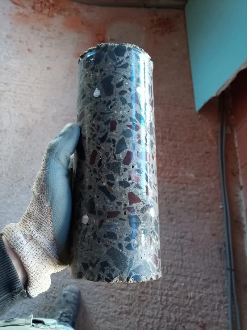 Jadrové vŕtanie otvoru pre rekuperáciu v panelákovom byte