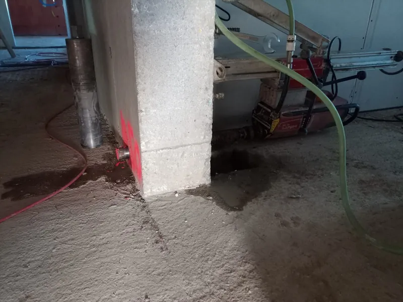 Jadrové vŕtanie pre rozvody vody a kúrenia